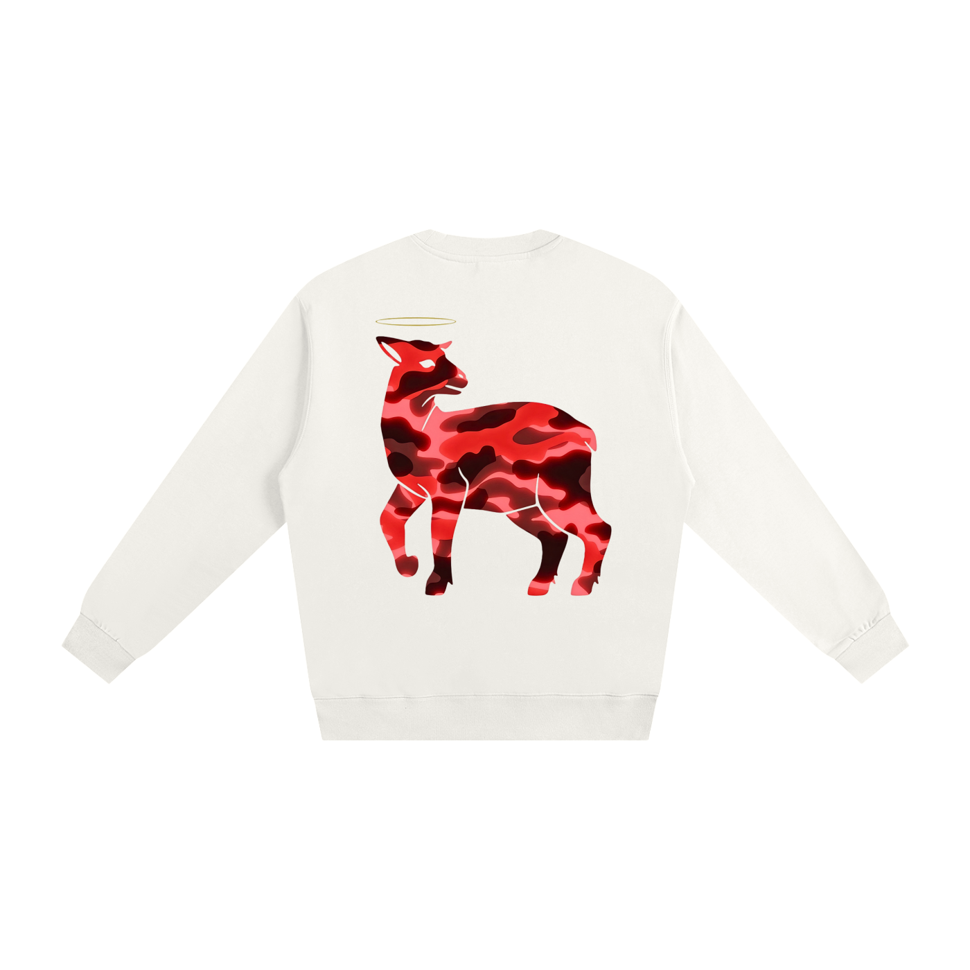 Heavyweight Lazer Red Cammo Lamb