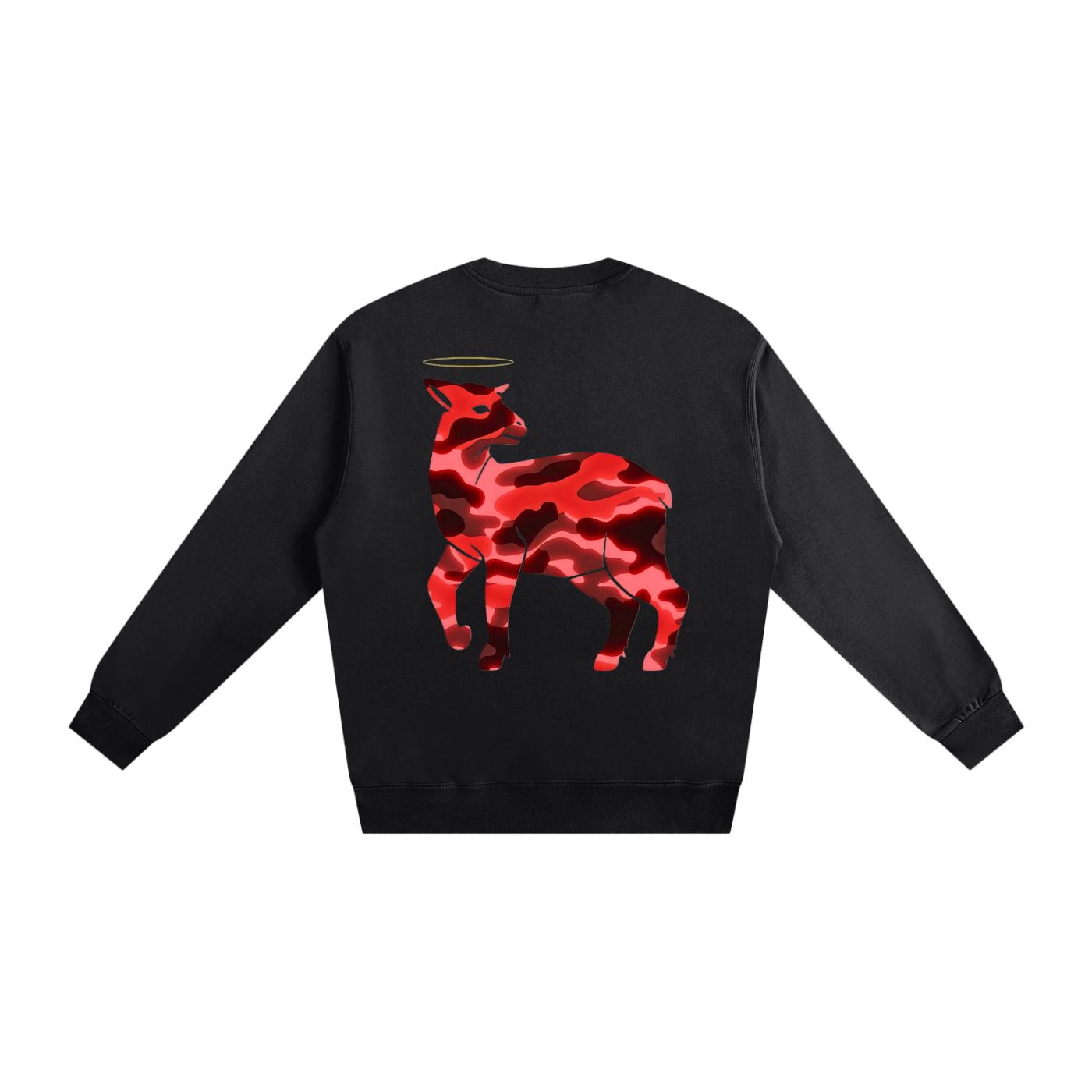Heavyweight Lazer Red Cammo Lamb