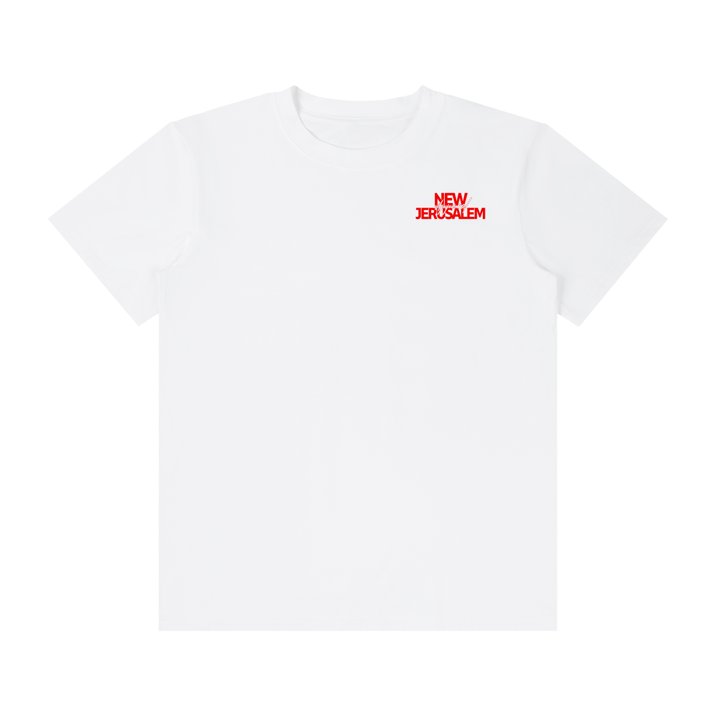 Unisex  RED LAMB Classic Crew Neck Cotton T-Shirt