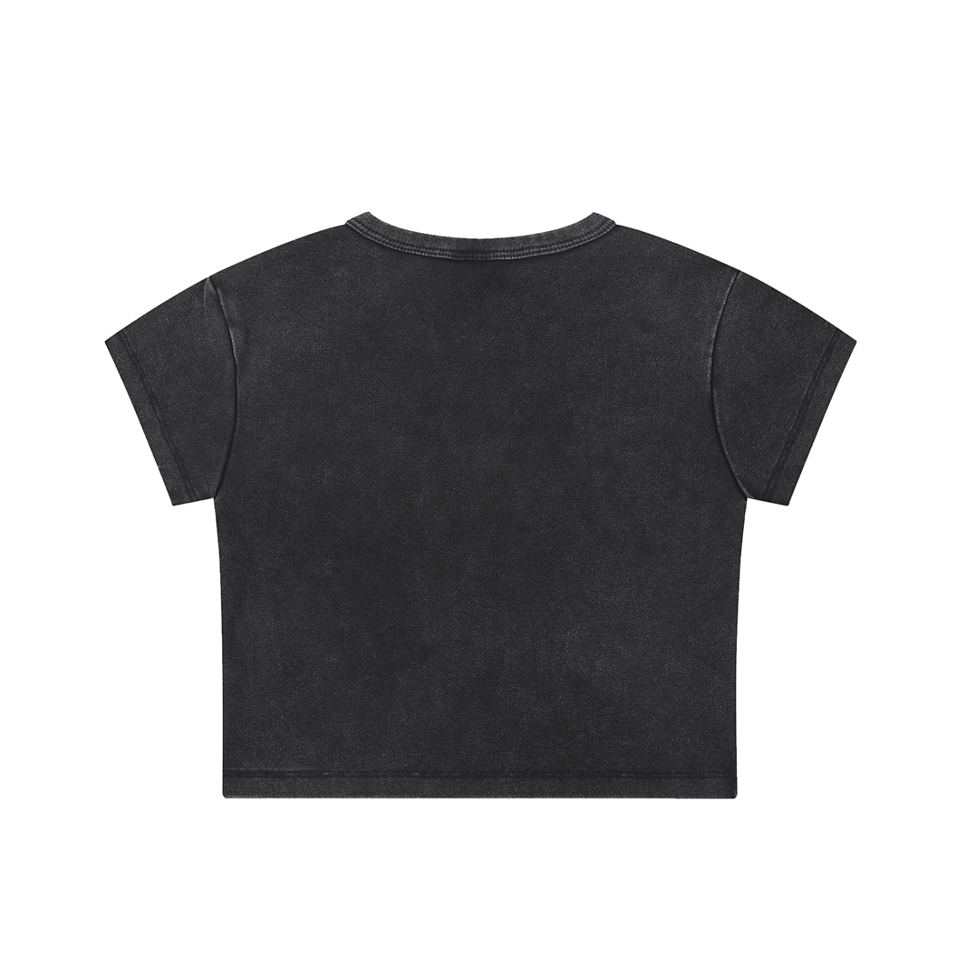 NO MORE TEARS Snow Washed Crop Top
