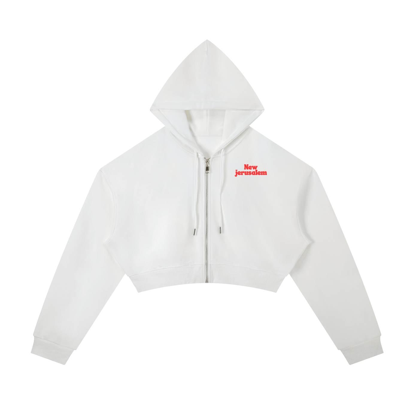 Eternally His Women’s Cropped Zip-Up Hoodie