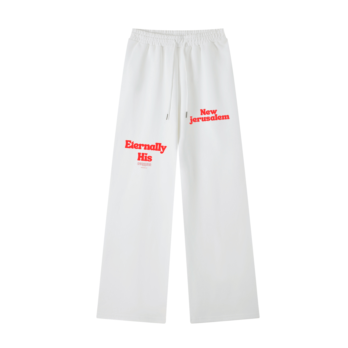 Eternally His Womens Straight-Leg Sweatpants