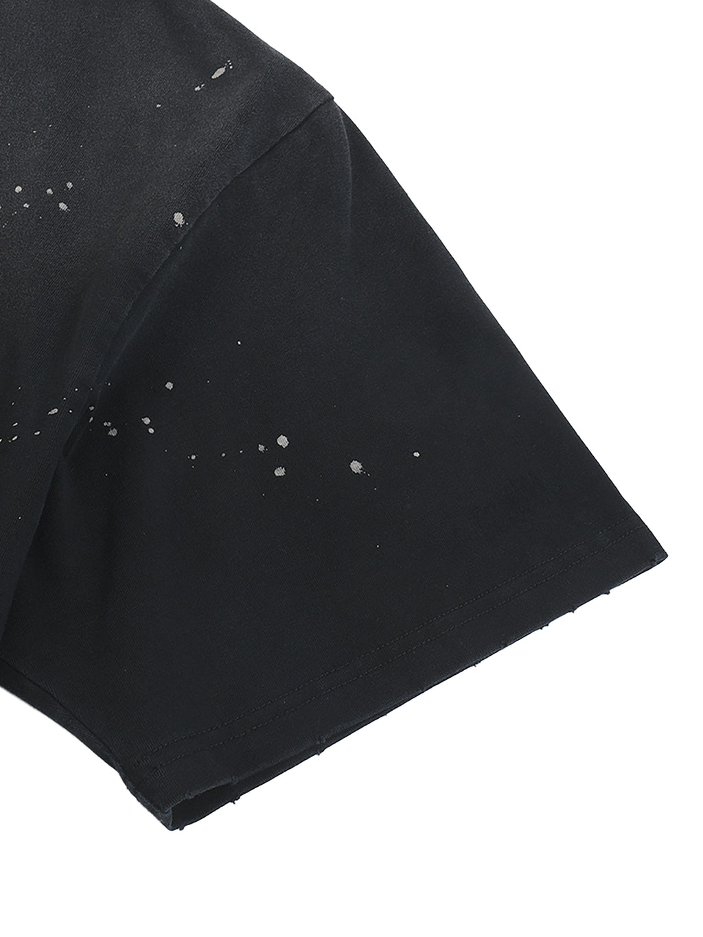 Hand-Frayed VINTAGE LAMB Sunfade Paint Splatter T-Shirt